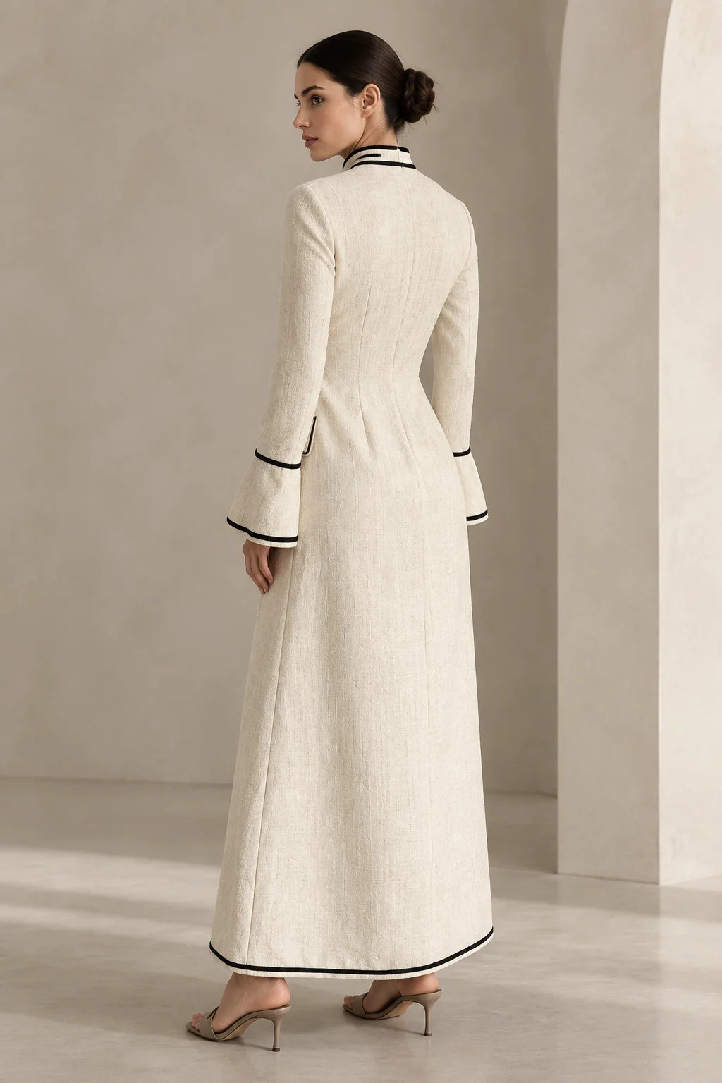 The Marguerite Tailored Column Dress