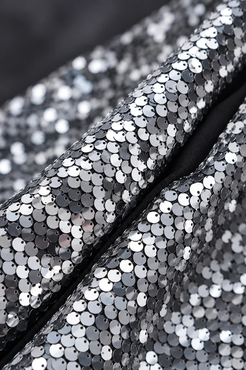 The Celeste Flared Sequin Mini Dress